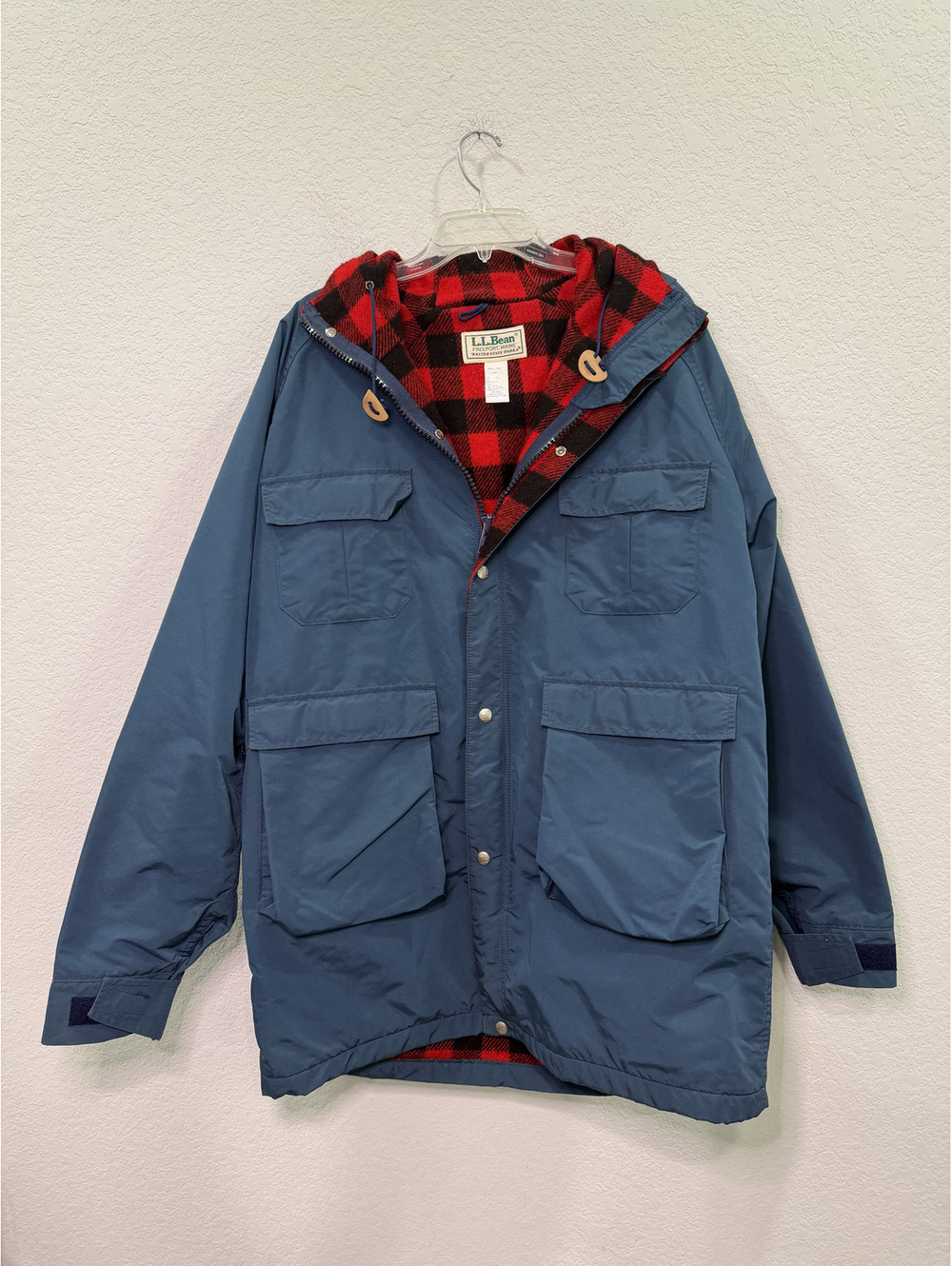 Vintage L.L. Bean Wool Lined Baxter State Parka - L